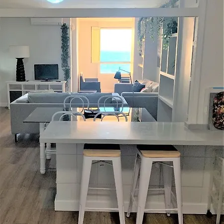 Piso Amplio Frente Al Mar En Pleno Paseo Marítimo. Apartamento